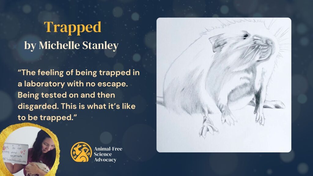 Michelle stanley art auction - trapped